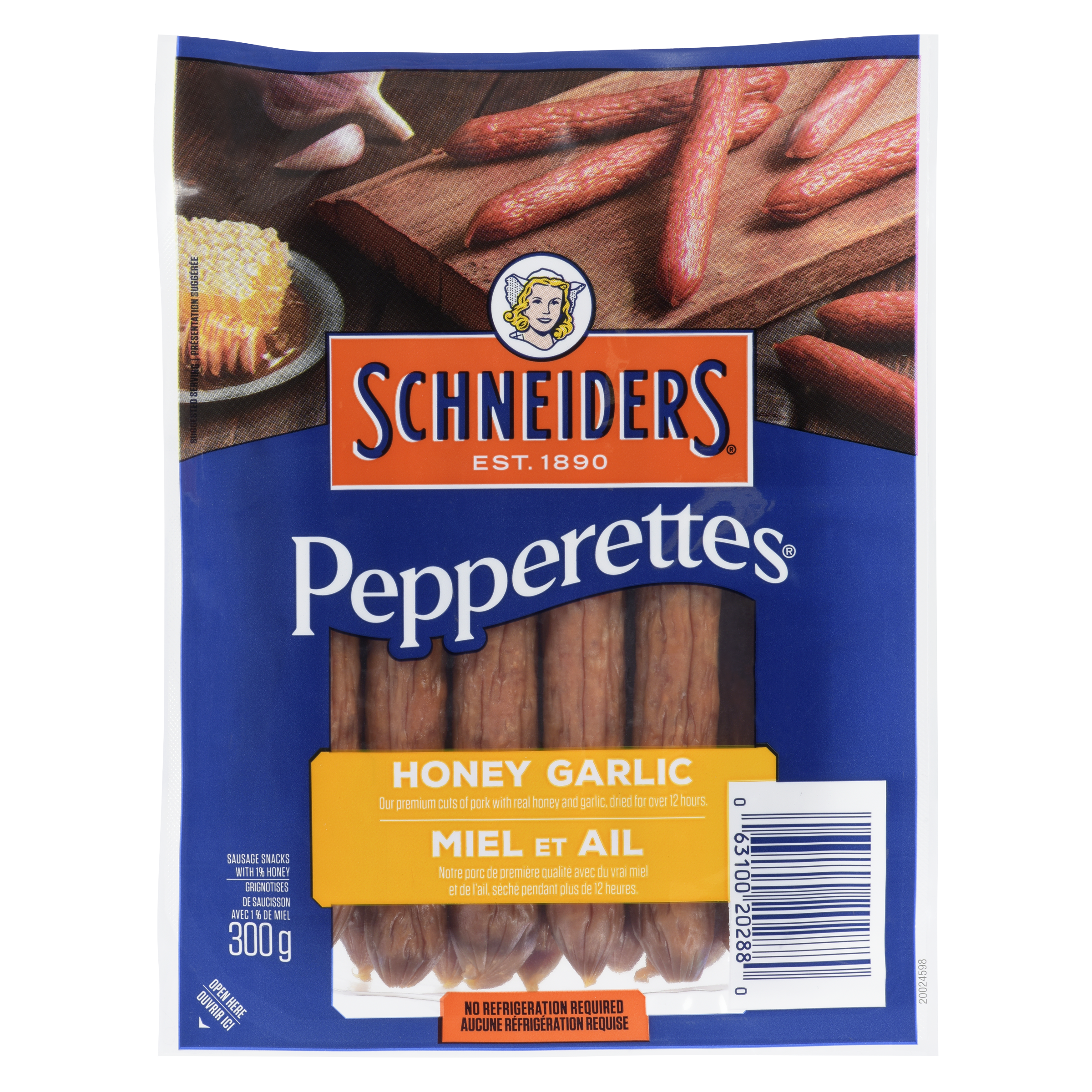 JMS PEPPERETTES HONEY GARLIC